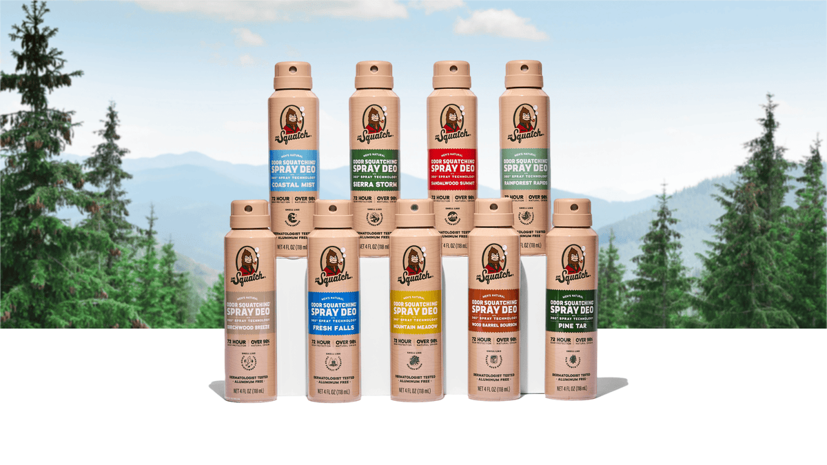 Déodorant spray (lot de 4)