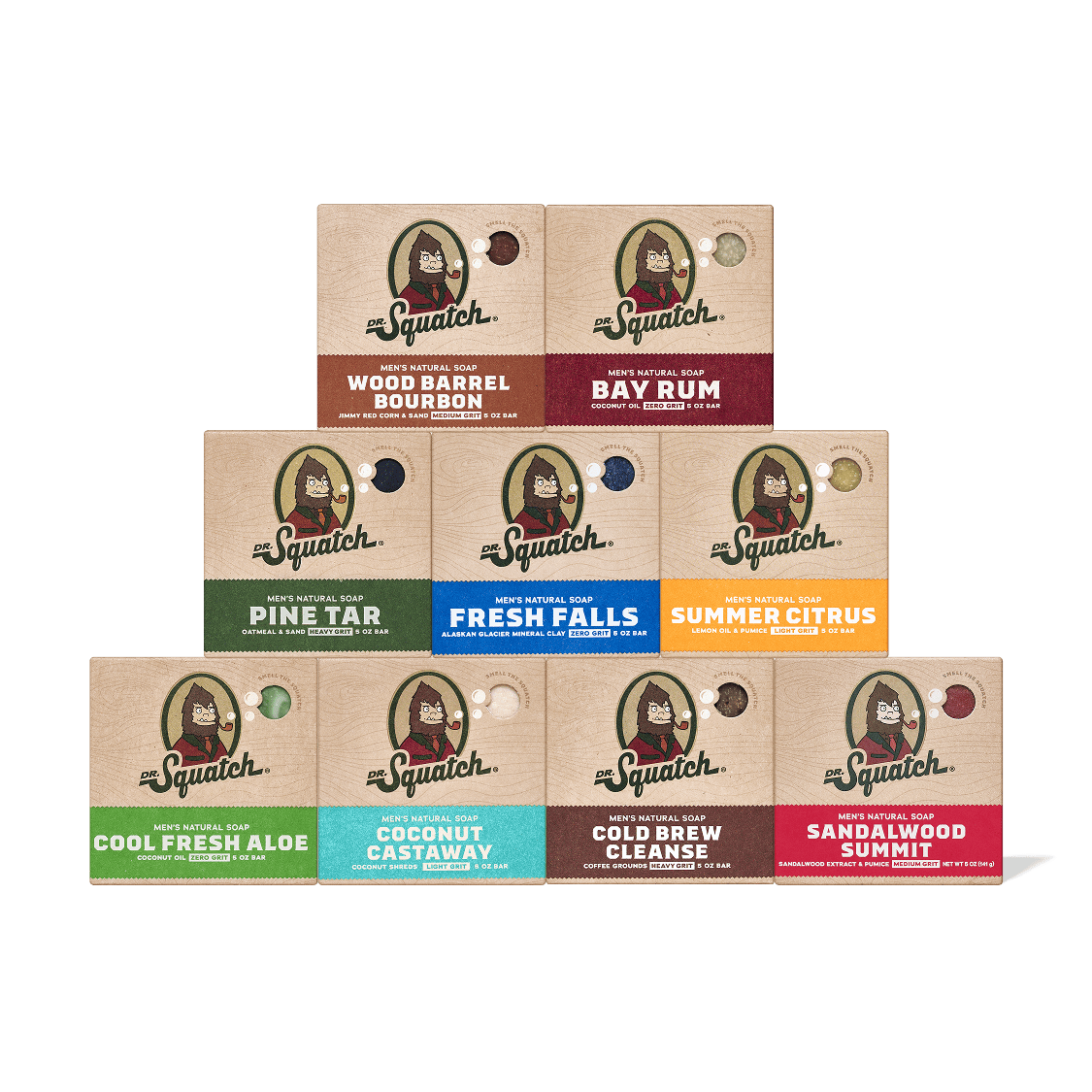 Savon en barre – Paquet de 9