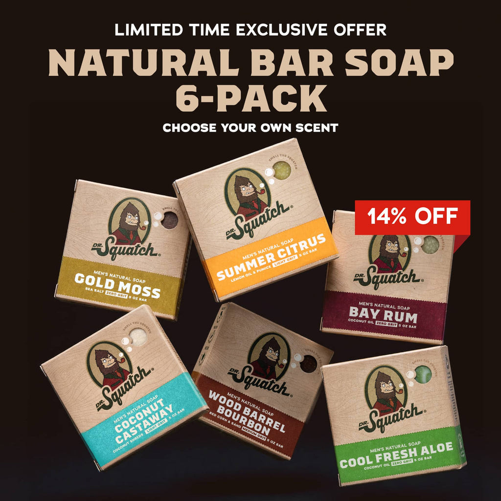 Exclusivité : Pack de 6 savons en barre