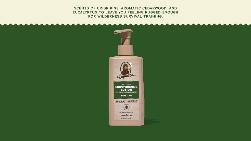 Lotion au goudron de pin