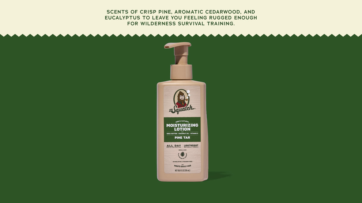 Lotion au goudron de pin