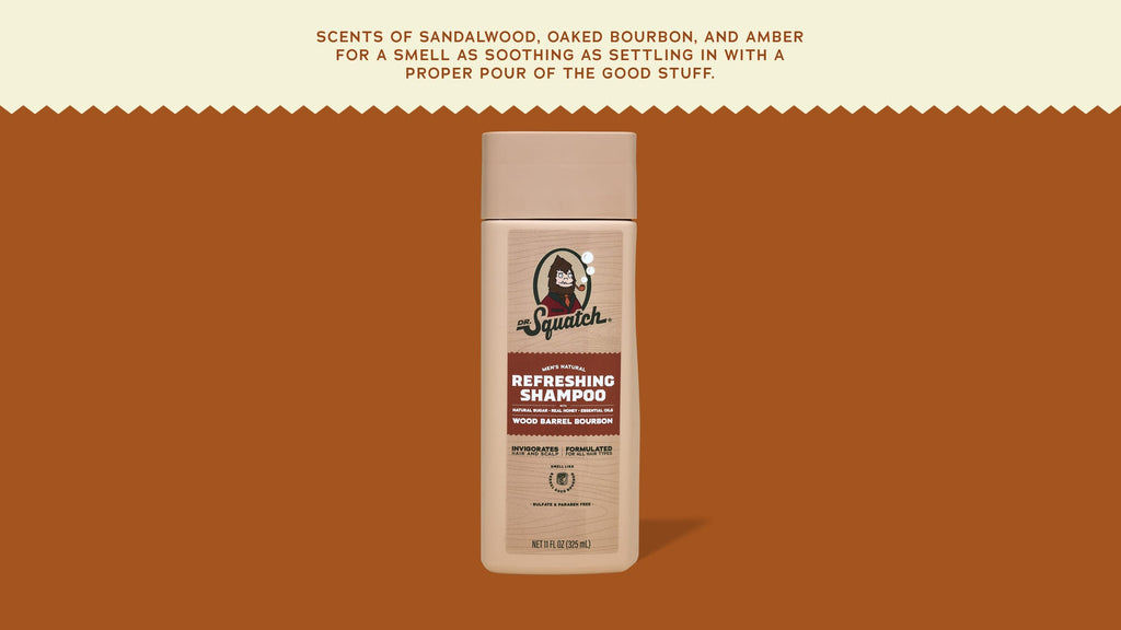 Shampoing au Bourbon en fût de chêne
