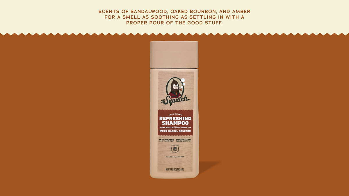 Shampoing au Bourbon en fût de chêne