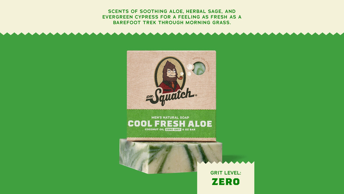 Aloe fraîche et apaisante