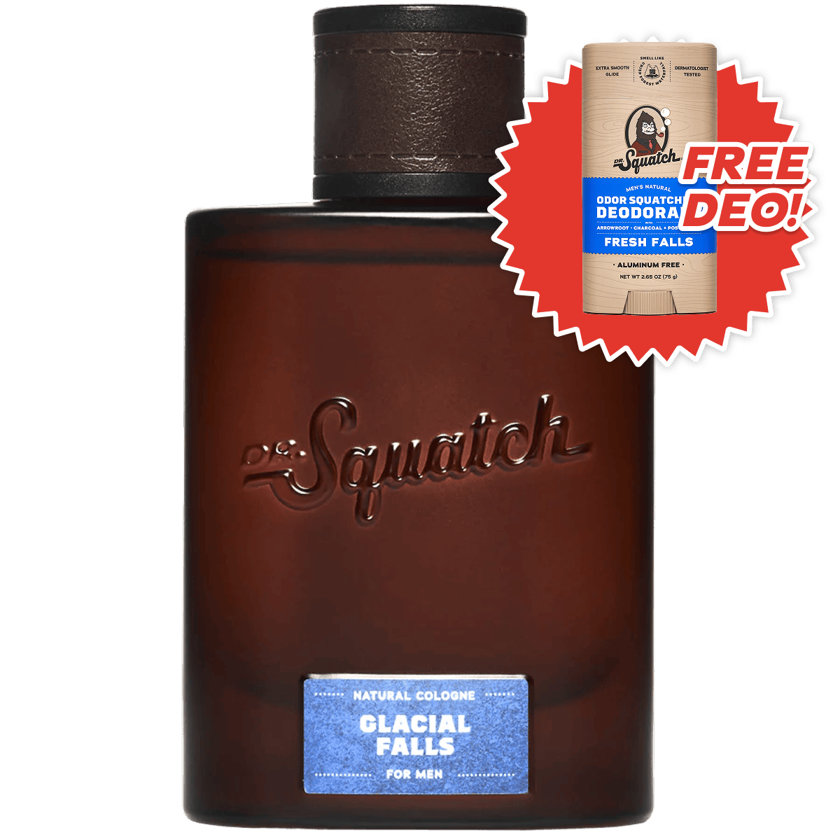 Eau de Cologne Glacial Falls avec déodorant offert !