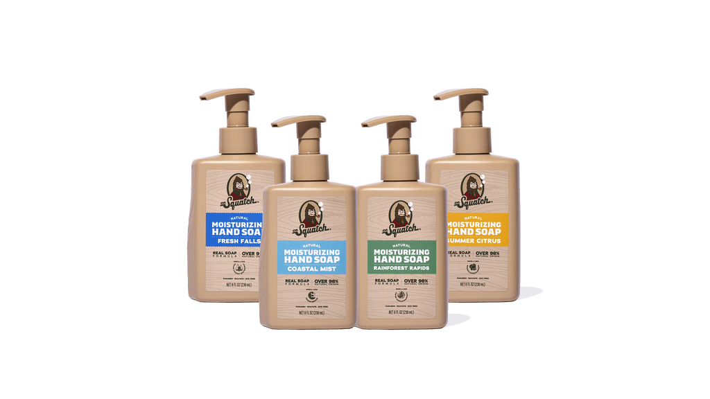 Lot de 4 savons pour les mains