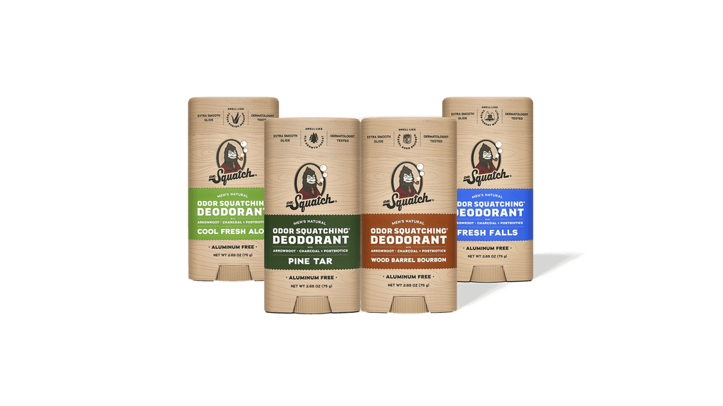 Lot de 4 déodorants