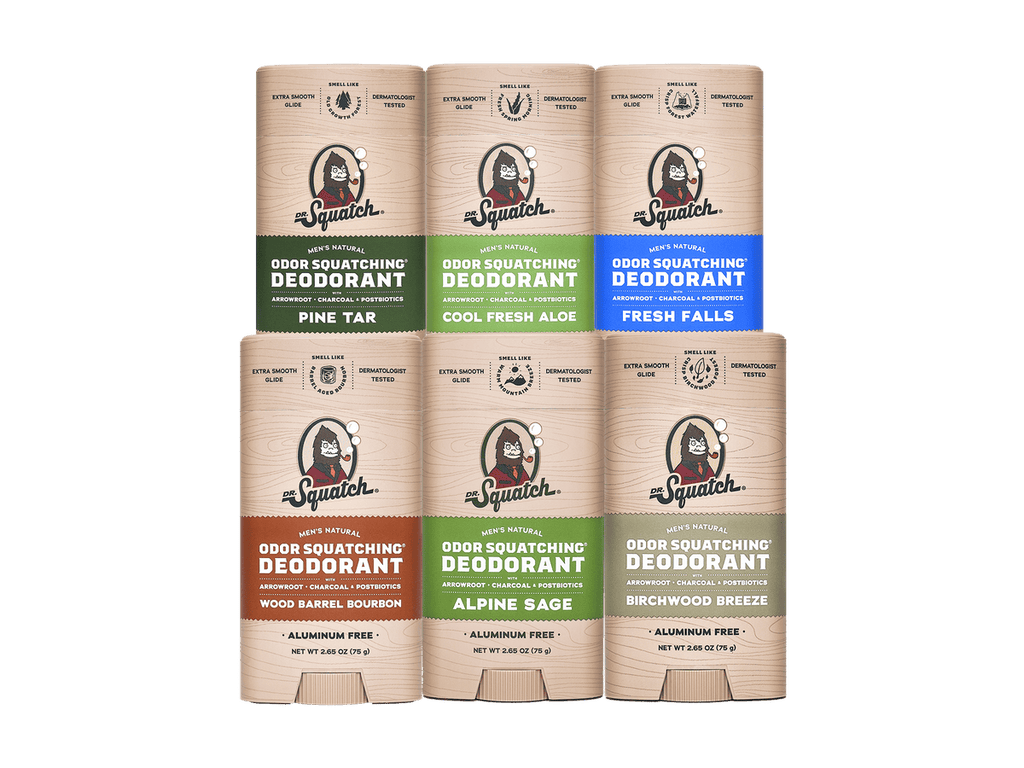 Lot de 6 déodorants