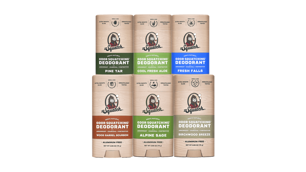 Lot de 6 déodorants