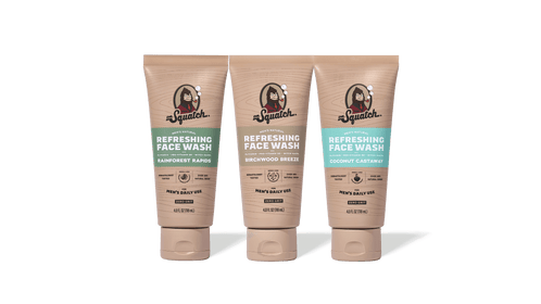 Lot de 3 nettoyants visage