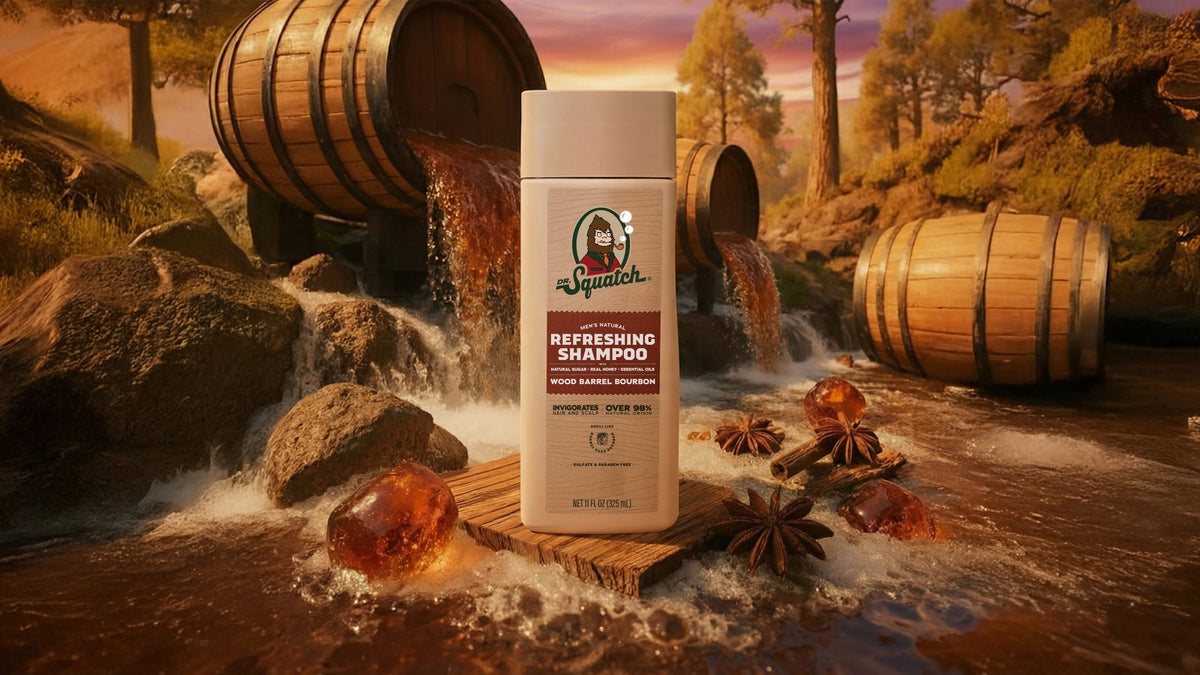 Shampoing au Bourbon en fût de chêne