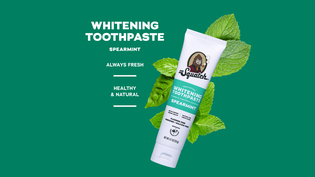 Dentifrice blancheur à la menthe douce