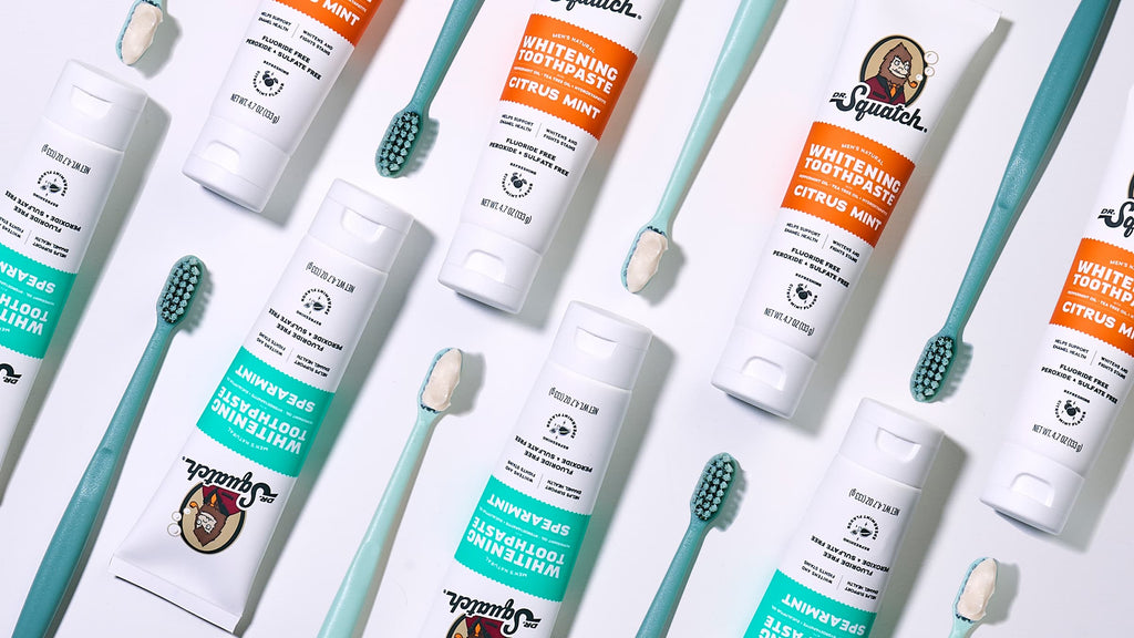 Dentifrice blancheur à la menthe douce
