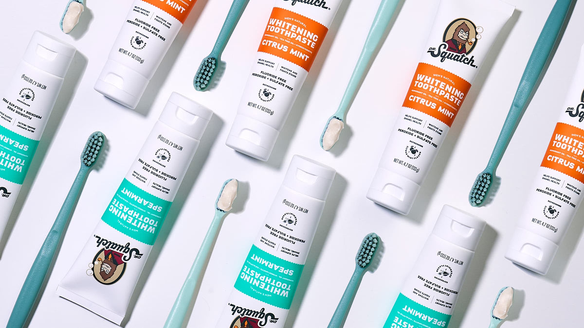 Dentifrice blancheur à la menthe douce