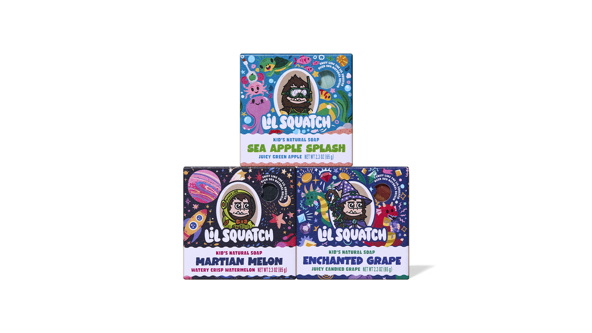 Pack de 3 Lil Squatch