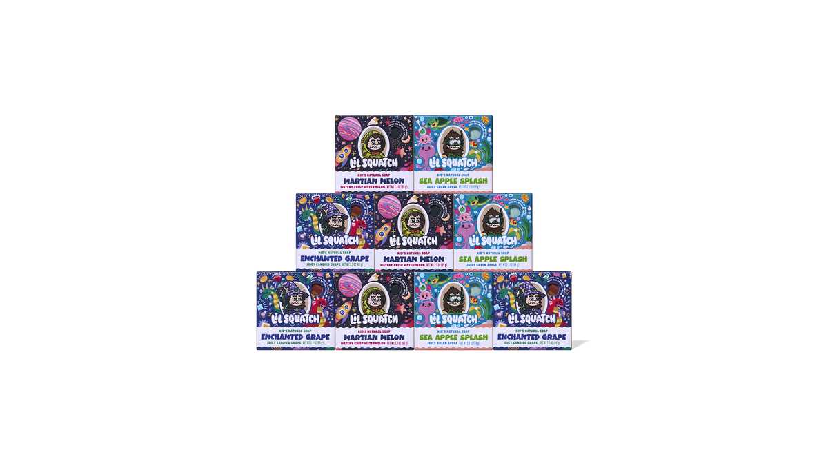 Lot de 9 Lil Squatch